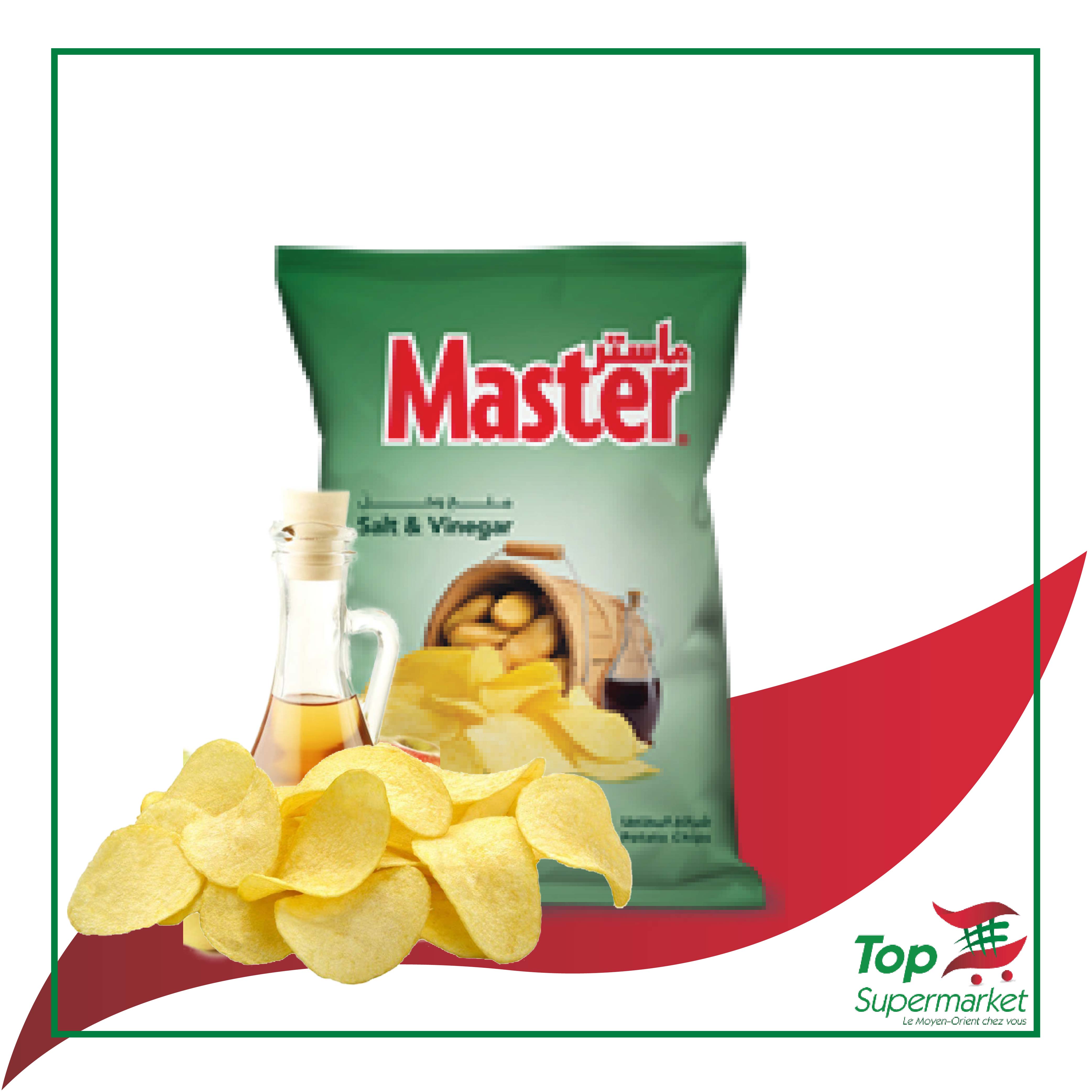 Master chips sel & vinaigre 37gr